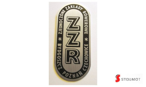 KOMAR MR 232 TABLICZKA ZNAMIONOWA LOGO