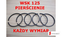 PIERŚCIENIE TŁOKOWE 2 SZLIF 52,50 WSK / WFM / 125