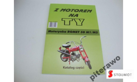 KSIĄŻKA KATALOG CZĘŚCI MOTORYNKA / ROMET / M1 / M2