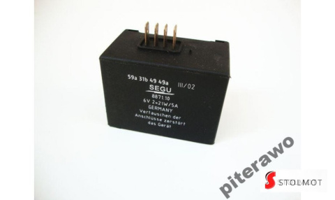 REGULATOR 6V Z PRZERYWACZEM SIEGU ELBA SIMSON S51 / SR50