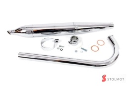 TŁUMIK SIMSON SR1 / SR2 KOMPLET